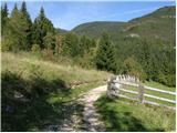 Stara Fužina - Planina Krstenica